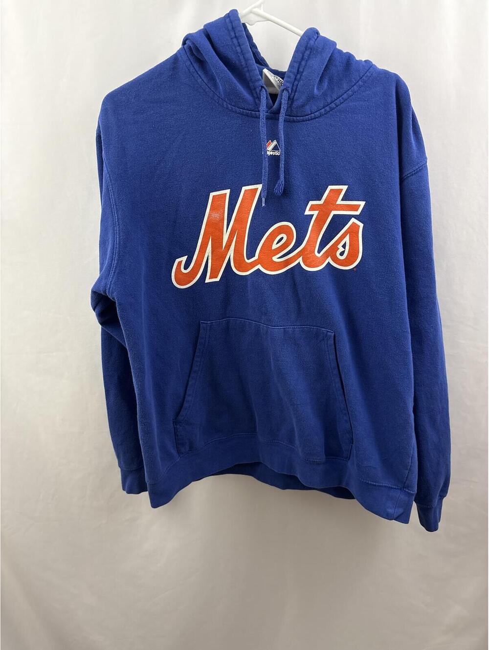 New York Mets Matt Harvey #33 Pullover Hoodie Sweatshirt Size Large Men’s MLB - Picture 1 of 6